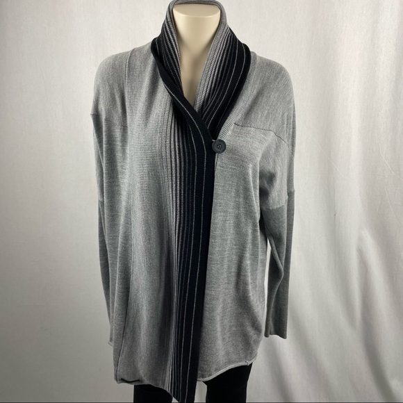 Icebreaker Athena Wrap merino cardigan M - Picture 3 of 11